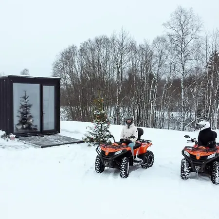 Unique Tiny House Getaway In The Nature - Kensho Puugi Exterior foto